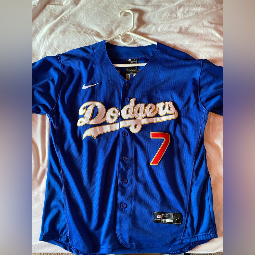Dodgers World Series jersey small size 36